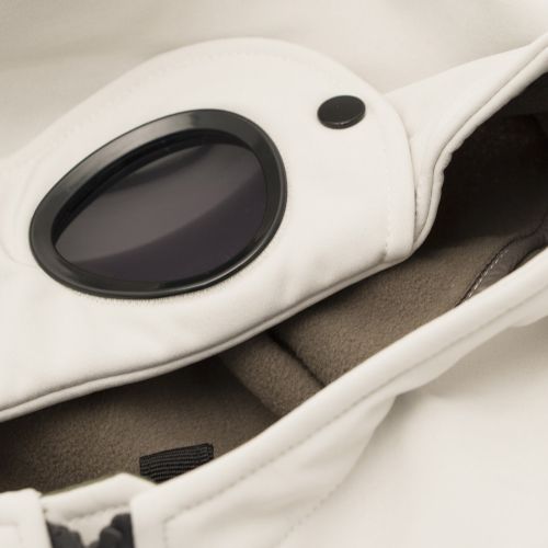 Boys Gauze White Goggle Soft Shell Jacket 30509 by C.P. Company Undersixteen from Hurleys