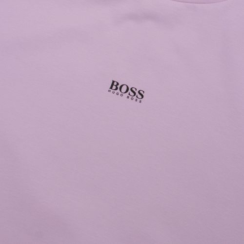 Casual Mens Pink Tchup Centre Logo S/s T Shirt 74347 by BOSS from Hurleys