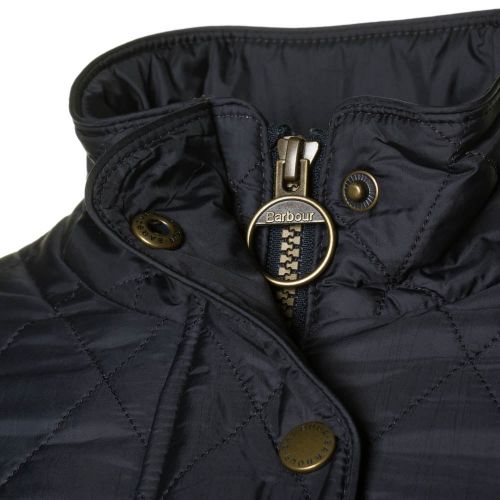Lifestyle Womens Navy Flyweight Cavalry Quilted Jacket 60688 by Barbour from Hurleys