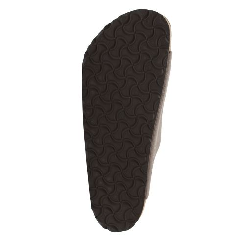 Mens Nubuck Mocha Arizona Birko-Flor Slide Sandals 41615 by Birkenstock from Hurleys