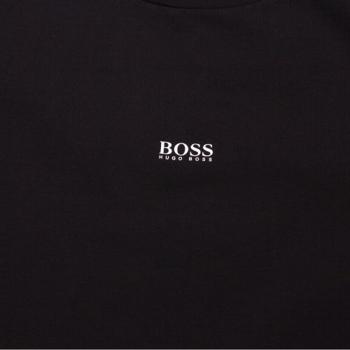 Casual Mens Black Tchark Centre Logo L/s T Shirt 57019 by BOSS from Hurleys