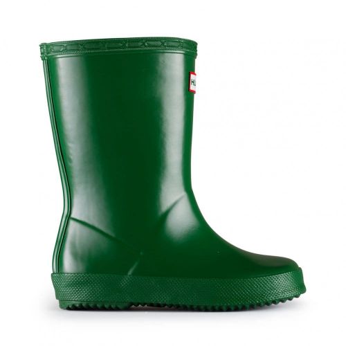 Kids Green First Classic Wellington Boots (4-8) 66414 by Hunter from Hurleys