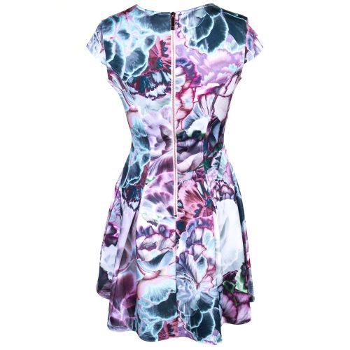 Womans Purple Mah Illuminated Bloom Dress 70143 by Ted Baker from Hurleys