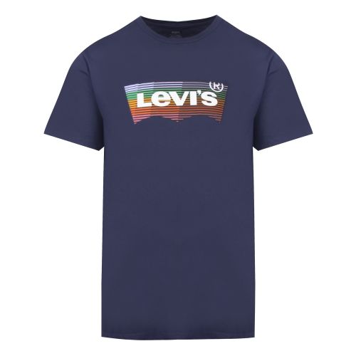Mens Dress Blues Housemark Graphic S/s T Shirt 47764 by Levi's from Hurleys