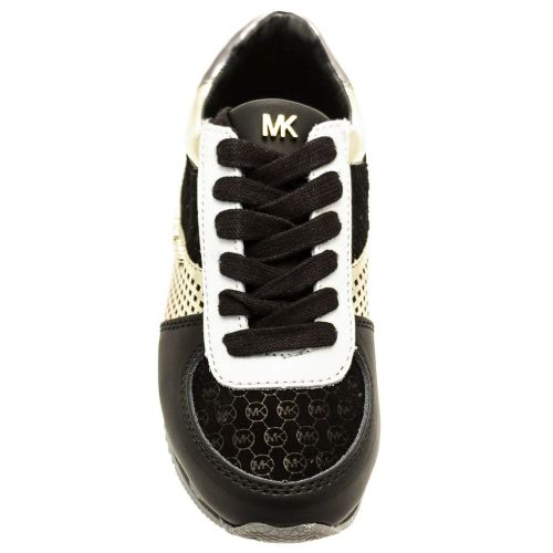 Girls Black Zia Alexia Alie Trainers (31-36) 68789 by Michael Kors from Hurleys