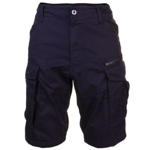 Mens Mazerine Blue Rovic Zip Shorts 54347 by G Star from Hurleys