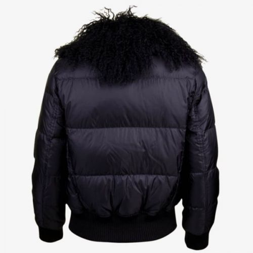 Womens Black Mongolian Puffer Jacket 15691 by Michael Kors from Hurleys