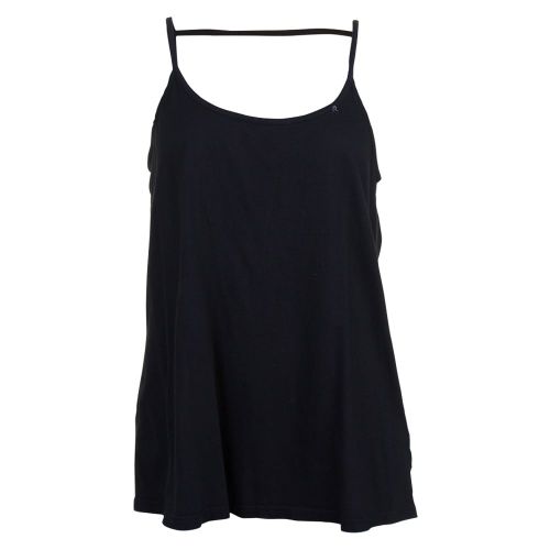 Womens Black Open-Back Jersey Vest Top 7088 by Replay from Hurleys