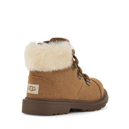 Toddler Chestnut Suede Azell Hiker Weather Boots (5-11) 98075 by UGG from Hurleys