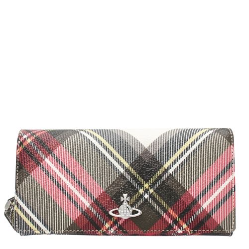 Womens New Exhibtion Tartan Classic Credit Card Purse 54559 by Vivienne Westwood from Hurleys