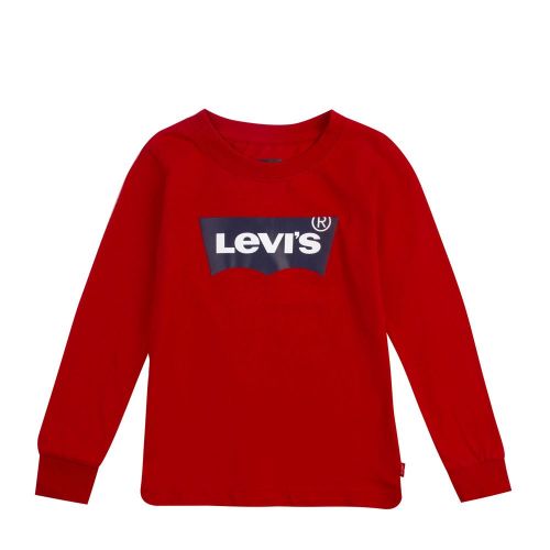 Boys Red Batwing Logo S/s T Shirt 81438 by Levi's from Hurleys
