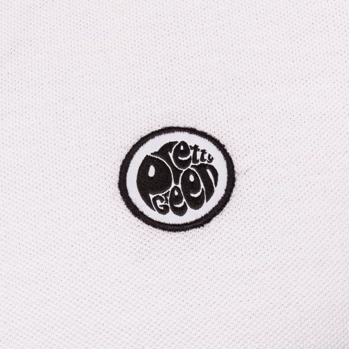 Mens White Ivylea Floral S/s Polo Shirt 64217 by Pretty Green from Hurleys