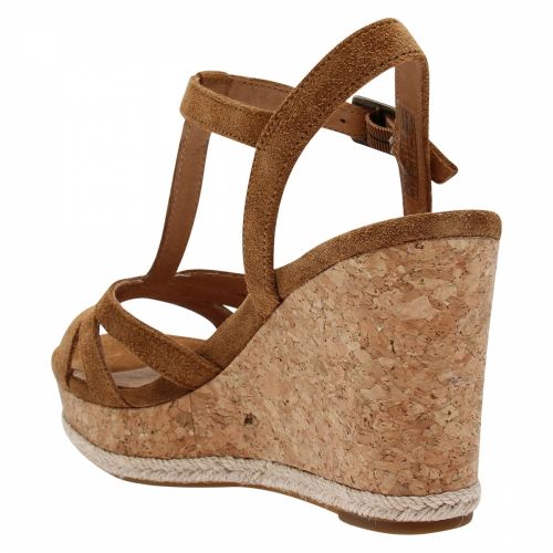 Womens Chestnut Melissa Suede Wedges 39562 by UGG from Hurleys