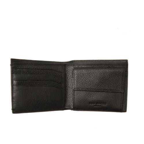 Mens Black Trubee Leather Wallet 59889 by Ted Baker from Hurleys