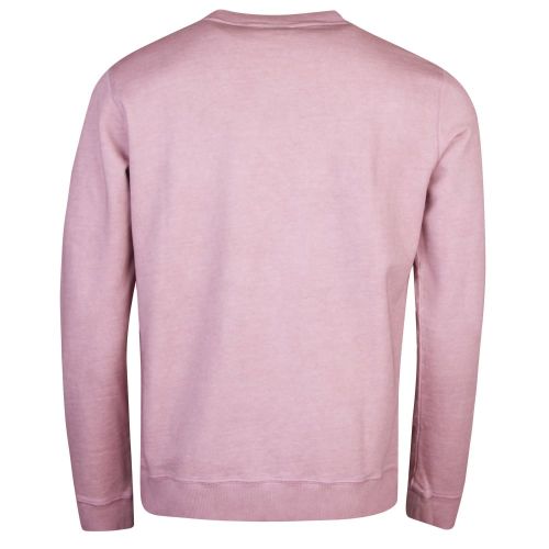 Casual Mens Light Pink Wallker Crew Sweat Top 22016 by BOSS from Hurleys
