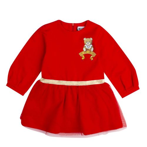 Baby Poppy Red Petticoat Dress 80957 by Moschino from Hurleys
