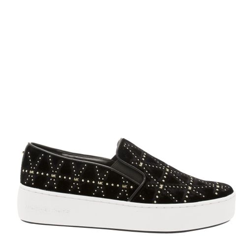 Womens Black Trent Slip On Trainers 33389 by Michael Kors from Hurleys