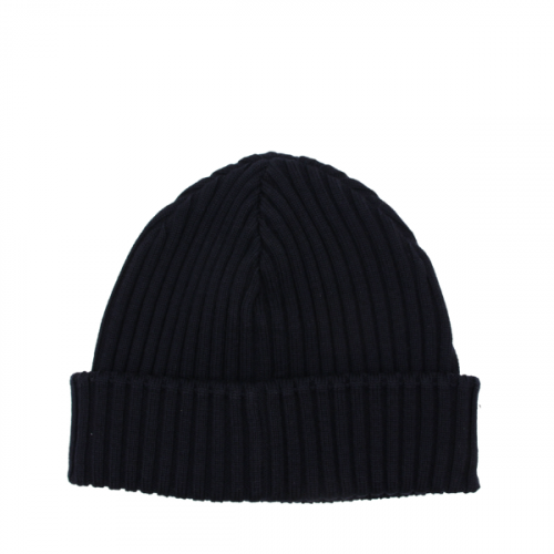 Mens Navy Branded Knitted Hat 126311 by Paul And Shark from Hurleys