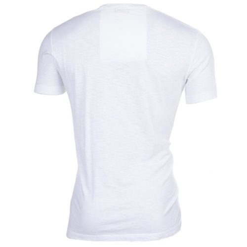 Mens White T-Diego-Hn S/s Tee Shirt 63999 by Diesel from Hurleys