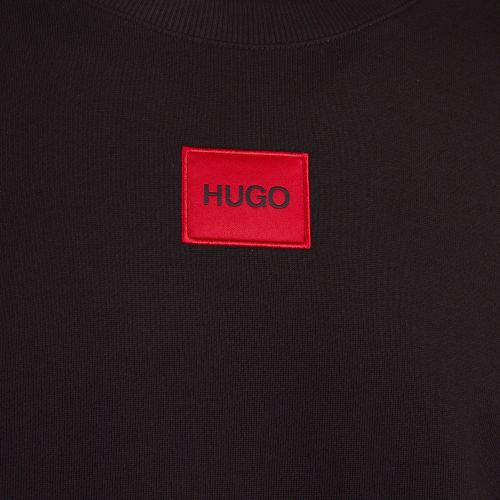 Mens Black Diragol Sweat Top 78877 by HUGO from Hurleys