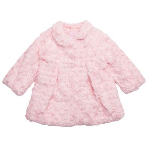 Baby Old Pink Rosette Coat 12637 by Mayoral from Hurleys
