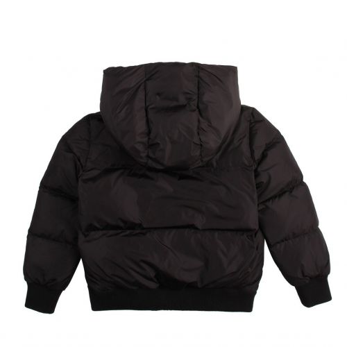Boys Black Branded Front Padded Jacket 95576 by Dsquared2 from Hurleys