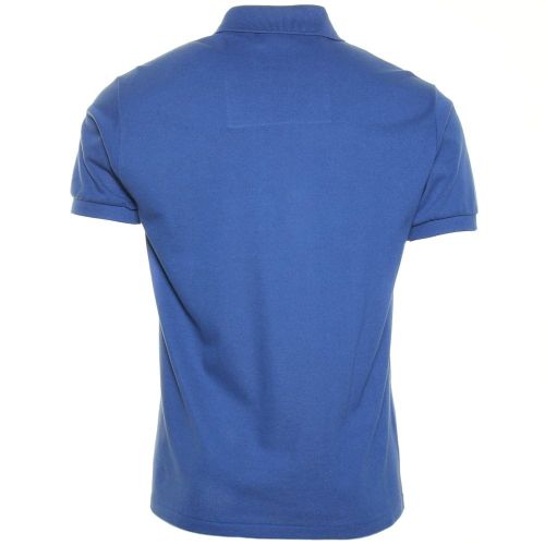 Mens Blue Pocket Trim Regular Fit S/s Polo Shirt 29386 by Lacoste from Hurleys