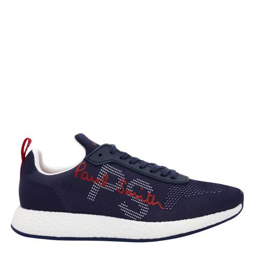 Mens Dark Navy Zeus Mesh Trainers 90030 by PS Paul Smith from Hurleys