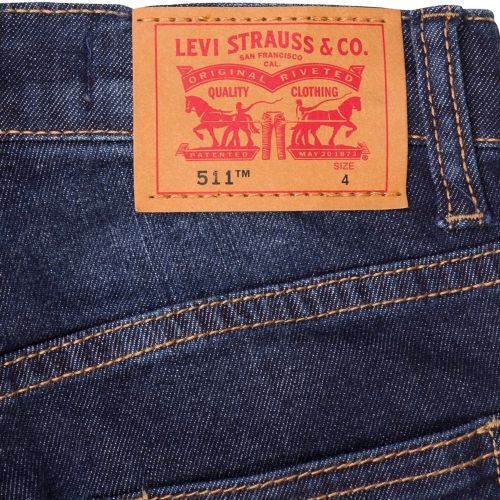 Levis® Boys Indigo 511 Bermuda Shorts 72335 by Levi's from Hurleys