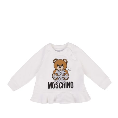 Baby Cloud Toy Snowflake Sweat Top 47274 by Moschino from Hurleys