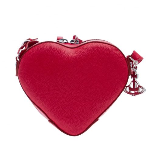 Womens Red Johanna Heart Crossbody Bag 20767 by Vivienne Westwood from Hurleys