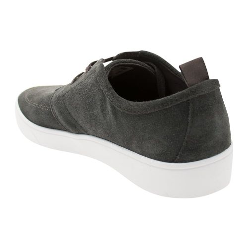 Mens Charcoal Shields Suede Trainers 14751 by Fred Perry from Hurleys