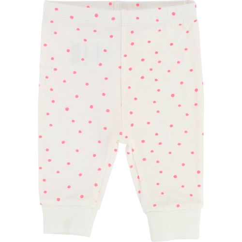 Baby White Dotted Leggings 22140 by Billieblush from Hurleys