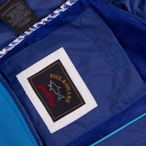 Boys Blue Woven Jacket 72378 by Paul & Shark Cadets from Hurleys