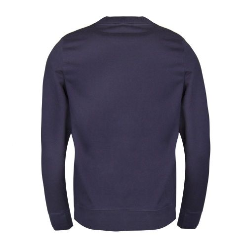 Mens Dark Navy Circle Logo Crew Sweat Top 27579 by PS Paul Smith from Hurleys