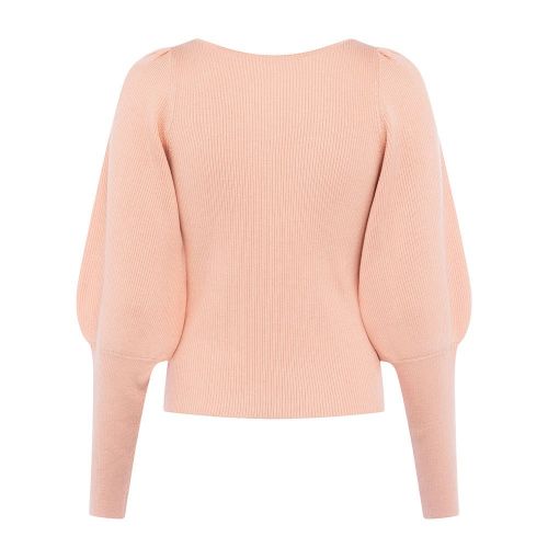 Womens Dusty Pink Joss Knits Slash Neck Jumper 92491 by French Connection from Hurleys