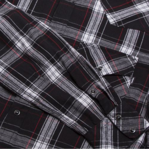 Mens Black S-East-Long-C Check L/s Shirt 33260 by Diesel from Hurleys