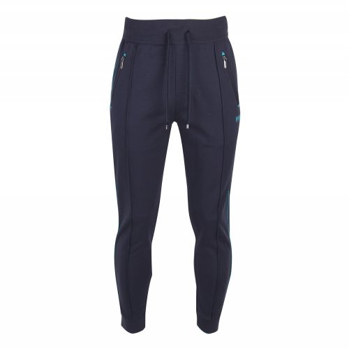 Mens Dark Blue Tracksuit Zip Pocket Sweat Pants 26759 by BOSS from Hurleys