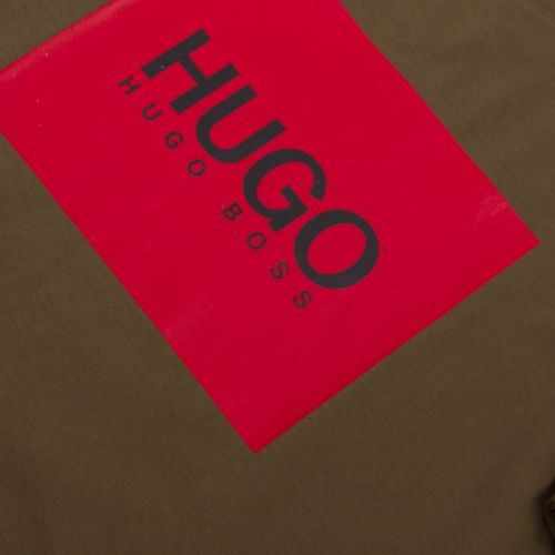 Mens Dark Green Dolive194 S/s T Shirt 44985 by HUGO from Hurleys