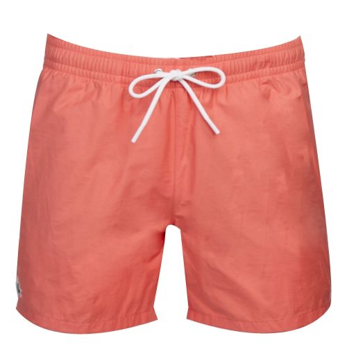 Mens Coral Branded Swim Shorts 38538 by Lacoste from Hurleys