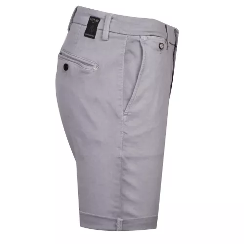 Mens Grey Lehoen Hyperflex Chino Shorts 41118 by Replay from Hurleys