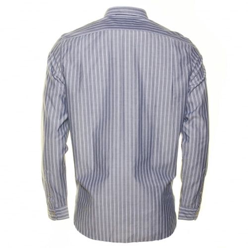 Mens Blue Stripe Regular Fit L/s Shirt 29420 by Lacoste from Hurleys