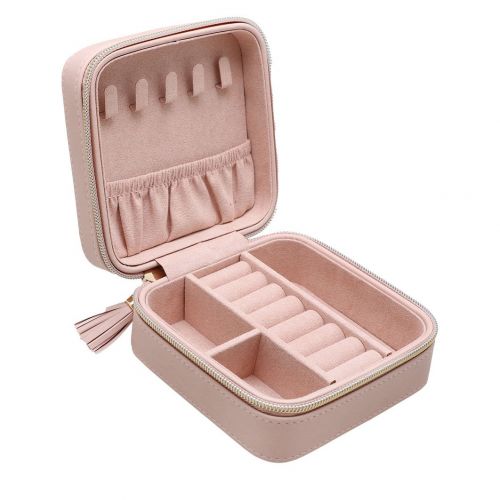Womens Pale Pink Jewelly Zip Around Jewellery Case 96910 by Ted Baker from Hurleys