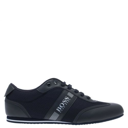 Mens Dark Blue Lighter_Lowp Trainers 9606 by BOSS from Hurleys