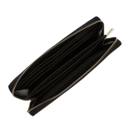 Womens Black Slim Large Zip Around Purse 89170 by Calvin Klein from Hurleys
