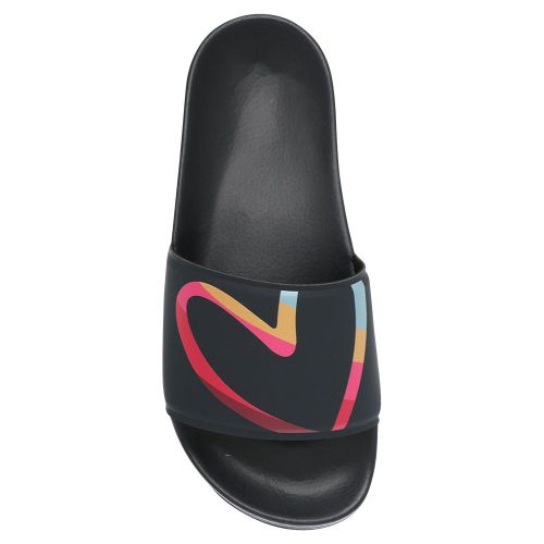 Womens Navy Summit Heart Slides 108458 by PS Paul Smith from Hurleys