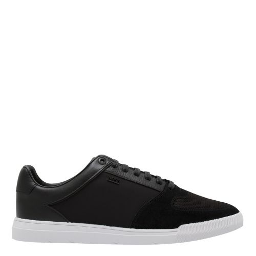 Mens Black Cosmo_Tenn Trainers 42736 by BOSS from Hurleys