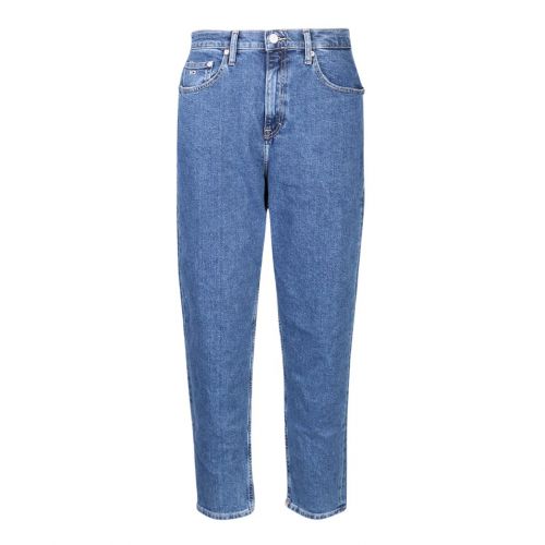 Womens Dark Blue Mom Fit Jeans 104282 by Tommy Jeans from Hurleys