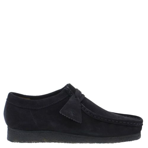 Mens Black Suede Wallabee Shoes 25986 by Clarks Originals from Hurleys