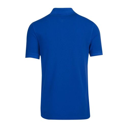 Casual Mens Bright Blue Prime Slim Fit S/s Polo Shirt 81210 by BOSS from Hurleys
